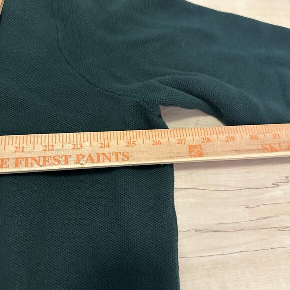 Polo by Ralph Lauren Men 2XLT Sweater 1/4 Zip Knit Long Sleeve Dark Green - Picture 8 of 9